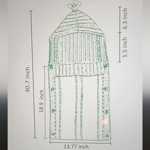 XMWEALTHY NEWBORN BABY SWADDLE BLANKET - Picture 5 of 7